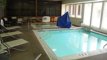 Indoor pool, outdoor pool