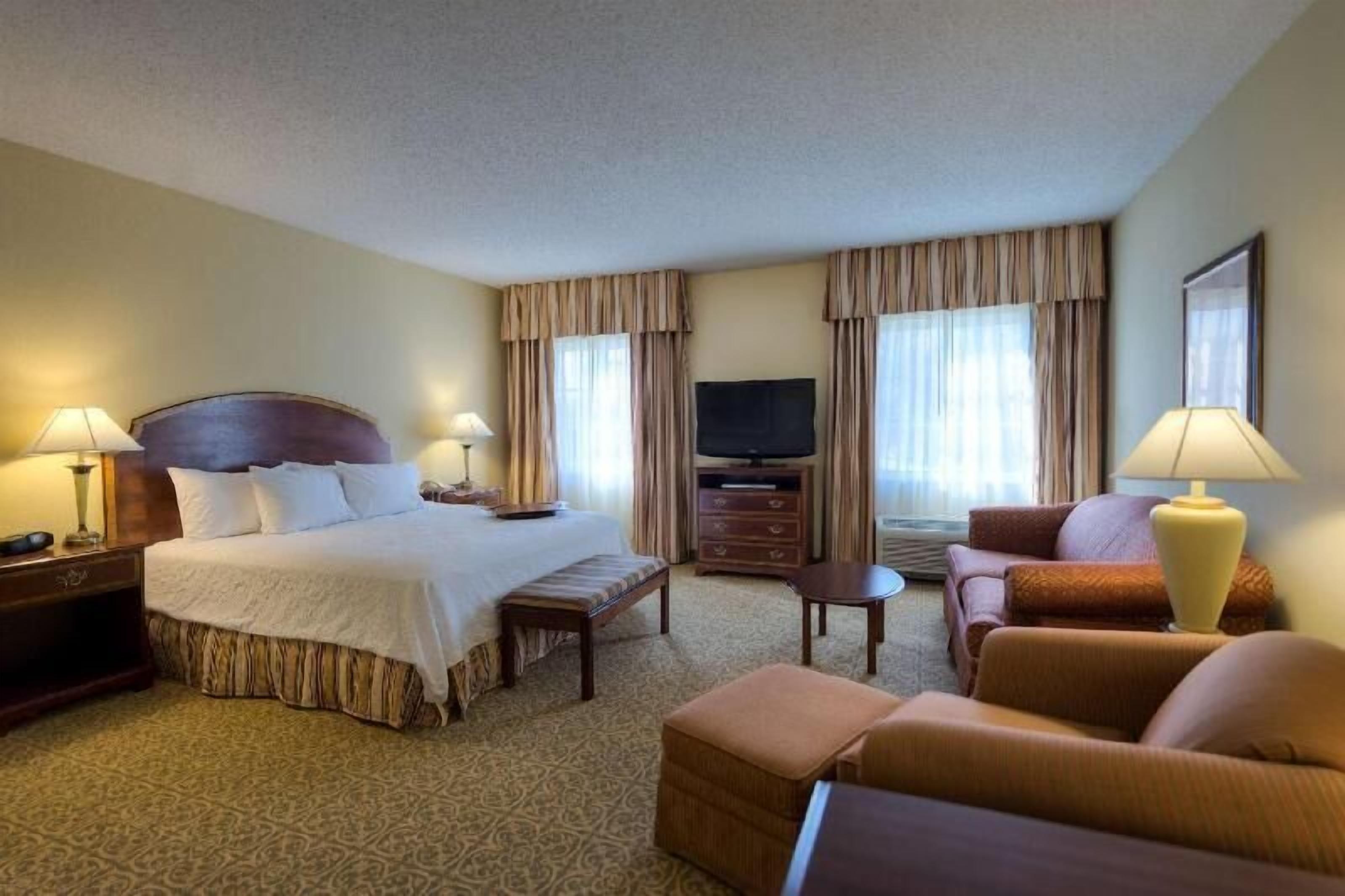 In-room safe, desk, blackout drapes, iron/ironing board