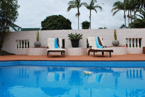 Alberca al aire libre 