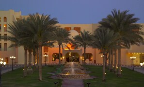 Front of property - evening/night