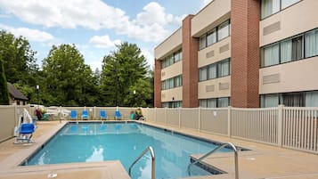 Seasonal outdoor pool
