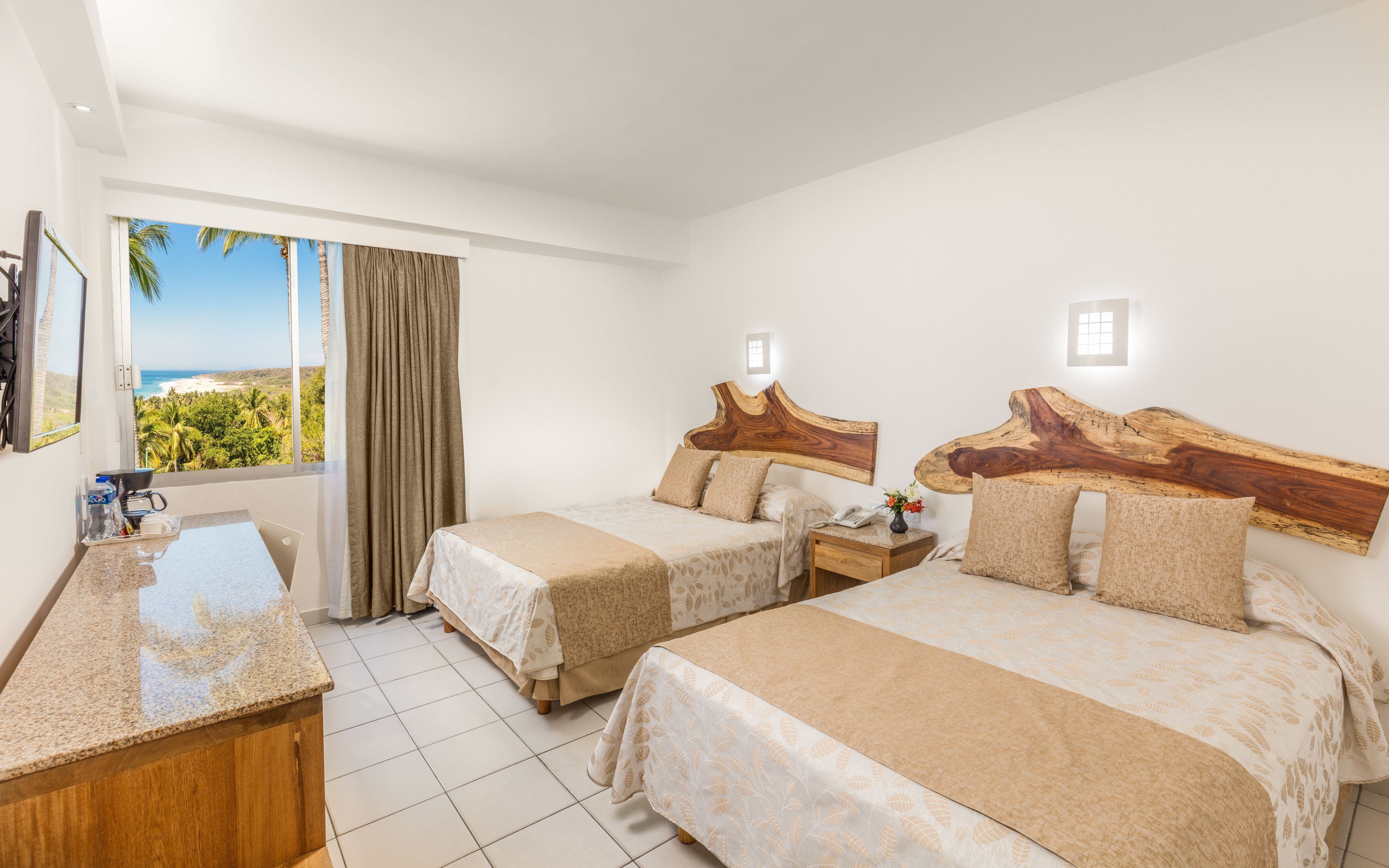 Premium bedding, in-room safe, desk, blackout curtains