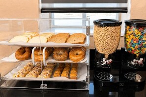 Kontinental frokost er inkludert hver dag