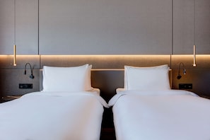 Luxe beddengoed, donzen dekbedden, pillowtop-bedden