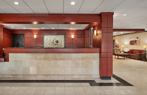 Check-in/check-out kiosk
