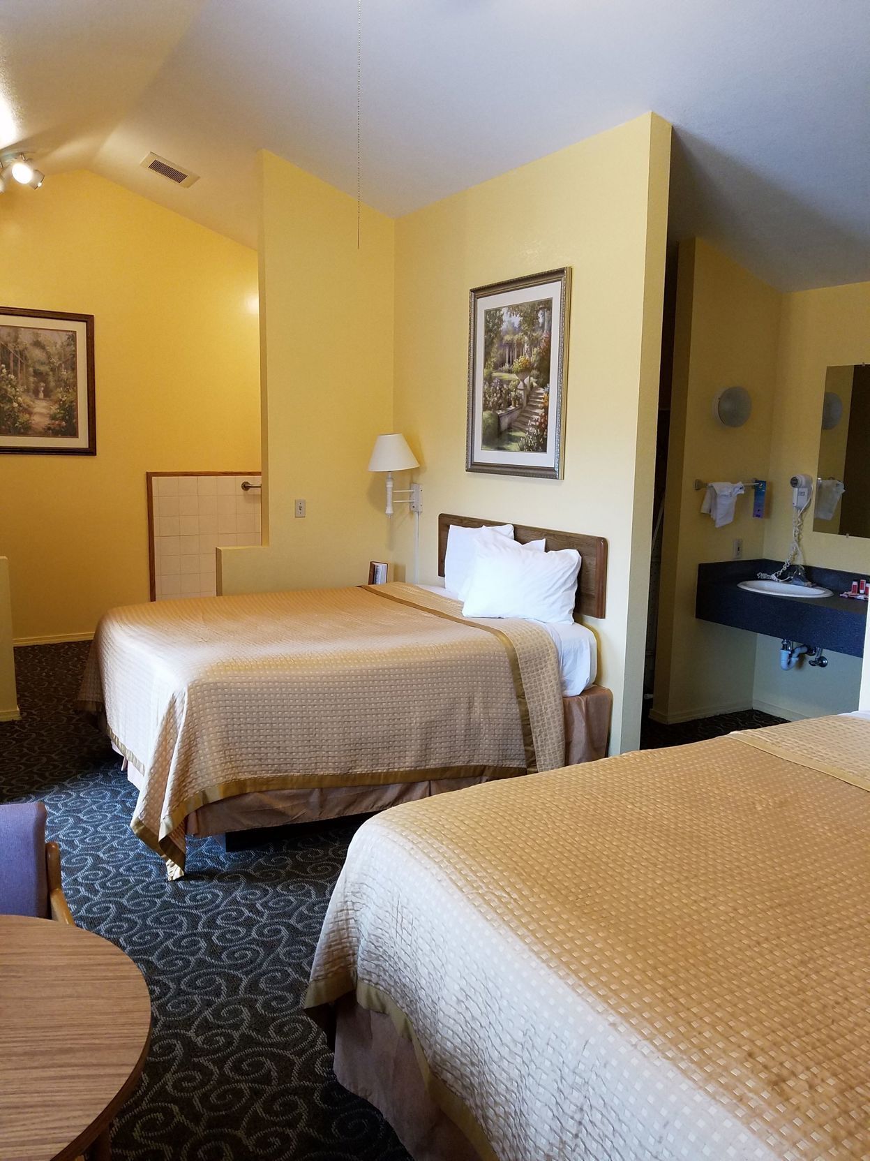 In-room safe, desk, blackout curtains, iron/ironing board