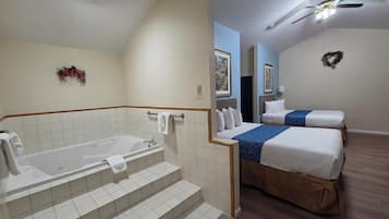 Studio Suite, 2 Queen Beds, Non Smoking | In-room safe, desk, laptop workspace, blackout drapes