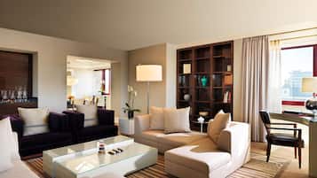 Executive-Suite | Hochwertige Bettwaren, Daunenbettdecken, Minibar, Zimmersafe