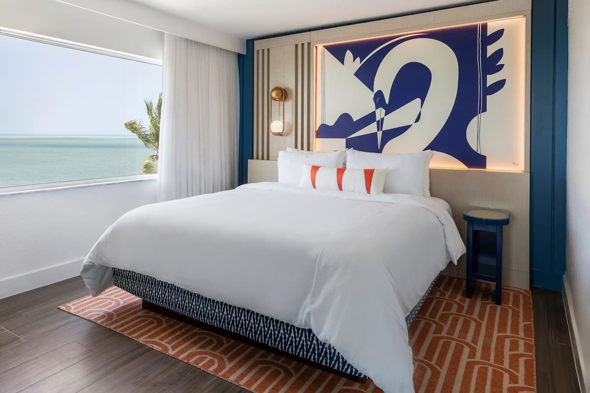 Suite, 2 Double Beds, Balcony, Oceanfront | In-room safe, individually decorated, individually furnished