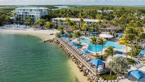 A resort with a pool, beach, and ocean view. - Three Waters Resort and Marina, Islamorada, a Tribute Portfolio Resort (Islamorada)
