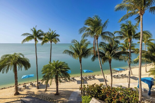 Private beach, sun-loungers, beach towels, scuba diving