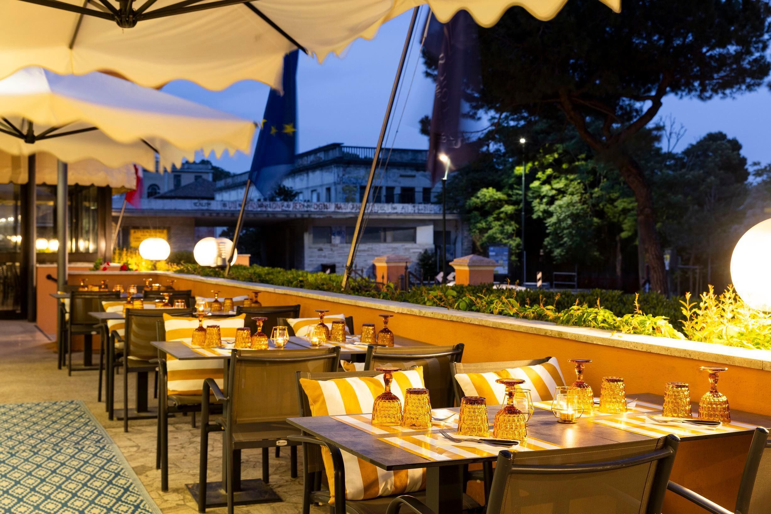 Dîner servi sur place