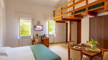 Minibar, in-room safe, desk, blackout curtains