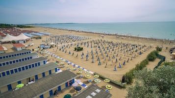 On the beach