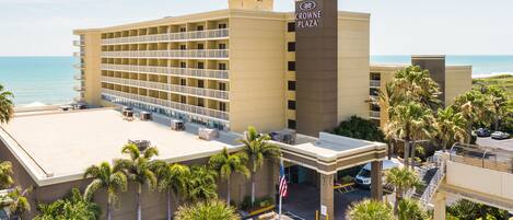 Majoituspaikan julkisivu