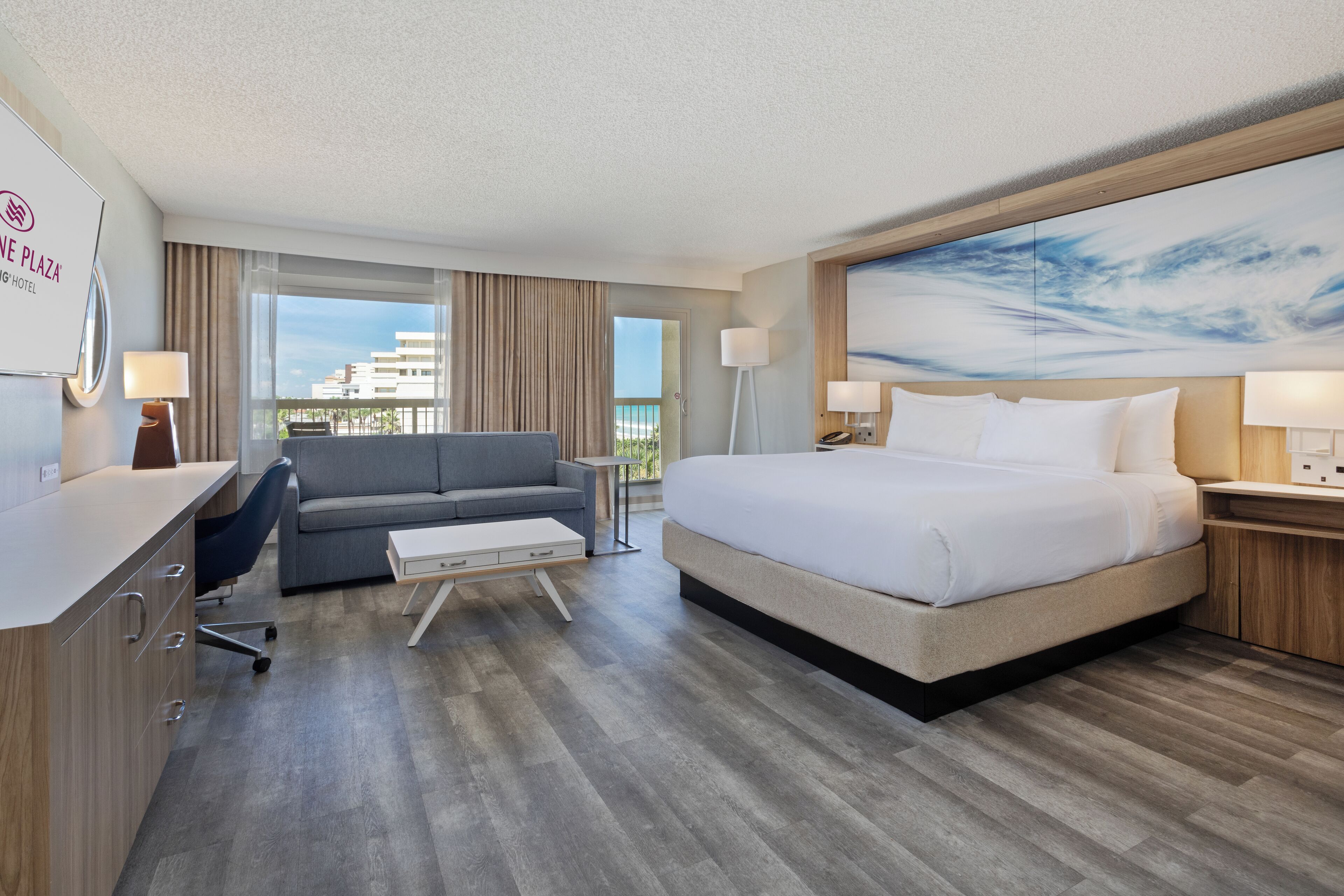 standard room, 1 king bed with sofa bed, balcony | 1 bedroom, hypo-allergenic bedding, desk, laptop workspace