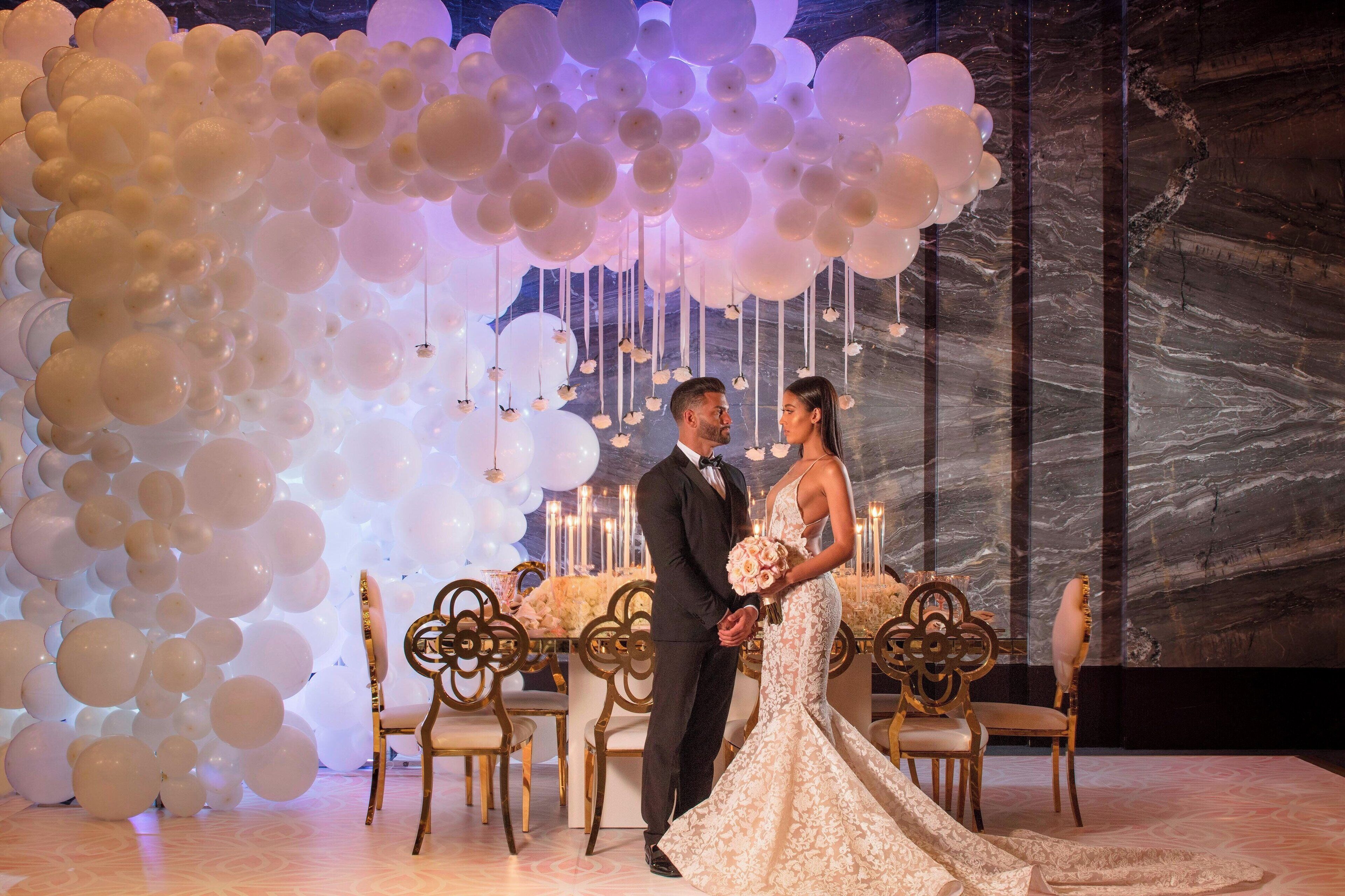 on the beach, beach cabanas, sun-loungers, beach umbrellas