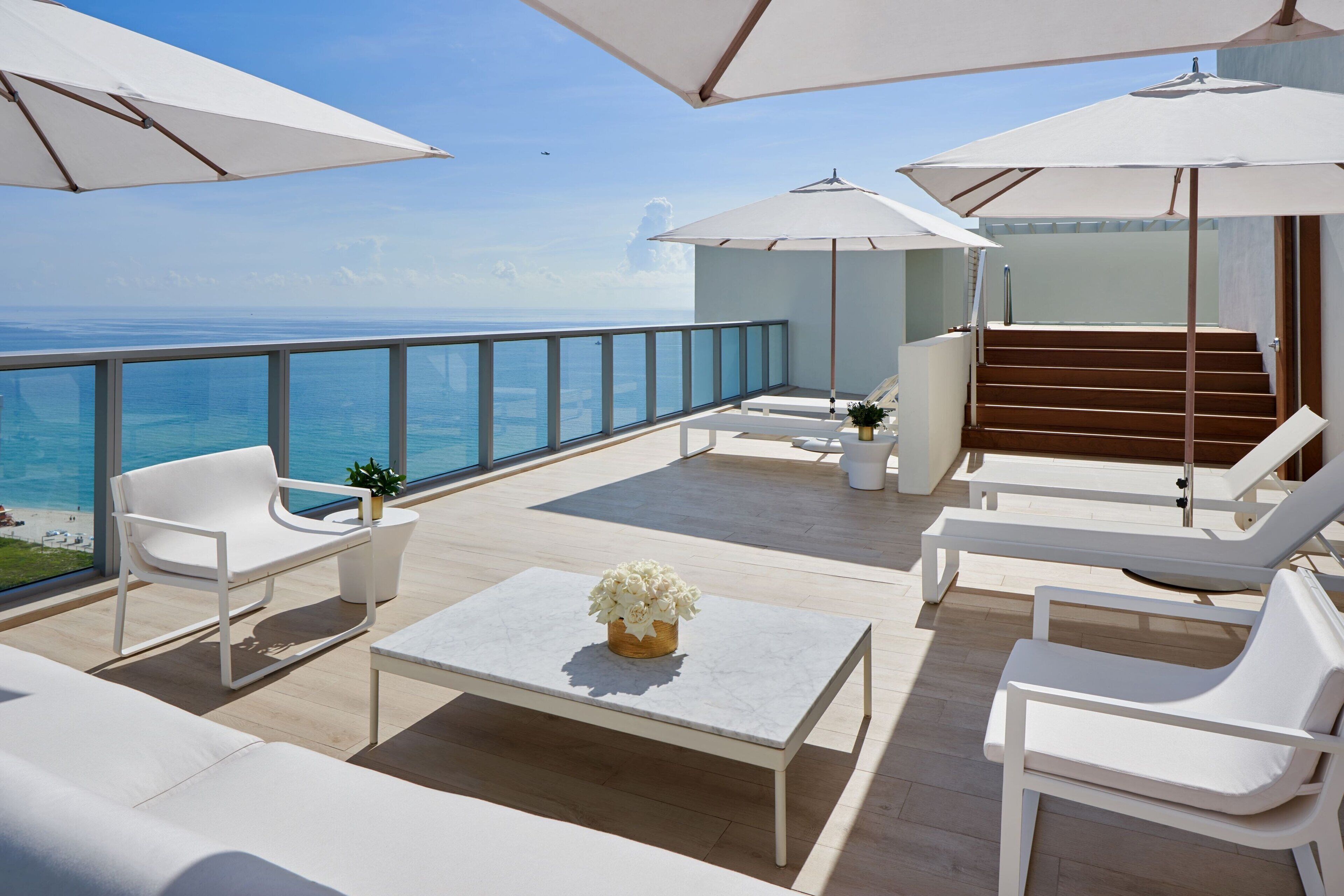 复式, 2 间卧室, 无烟房, 海洋景观 (Balcony) | 羽绒被、迷你吧、客房内保险箱、办公桌