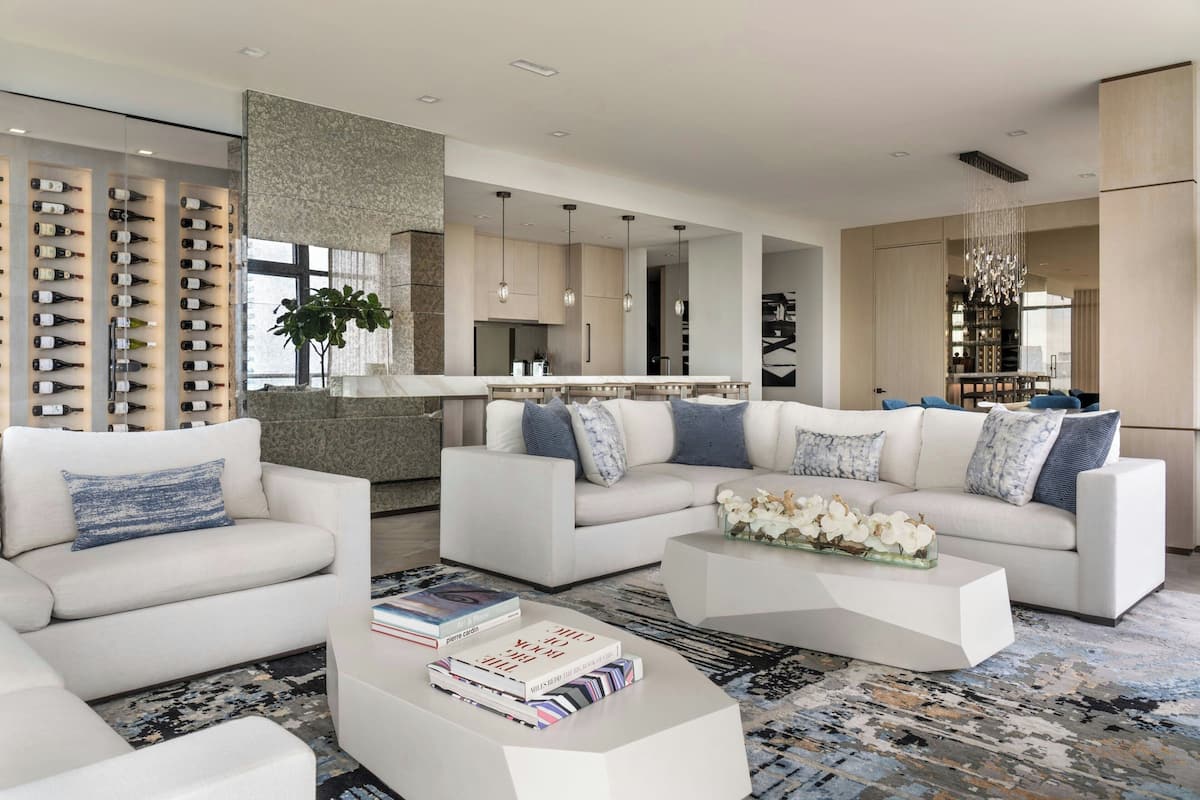 Suite, 3 soverom, ikke-røyk, havutsikt | Dundyner, minibar, safe på rommet og skrivebord