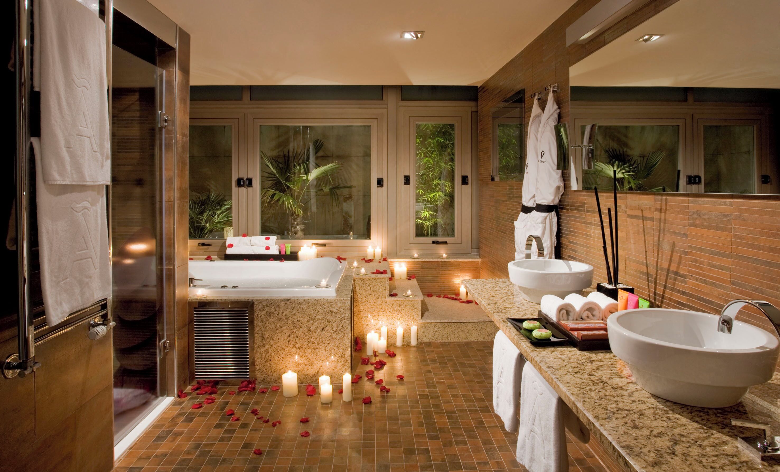 Suite presidencial | Baño | Amenidades de baño ecológicas, secadora de cabello, batas, pantuflas 