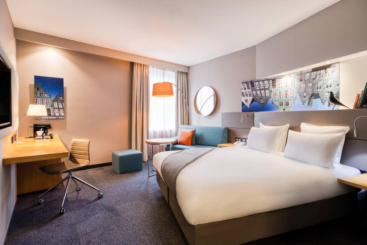 Standardzimmer, 1 Queen-Bett, Stadtblick