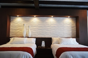 In-room safe, desk, iron/ironing board, free cribs/infant beds