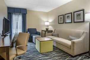 Desk, blackout drapes, iron/ironing board, WiFi (free)