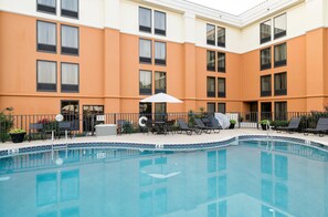 Seasonal outdoor pool