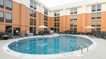 Seasonal outdoor pool