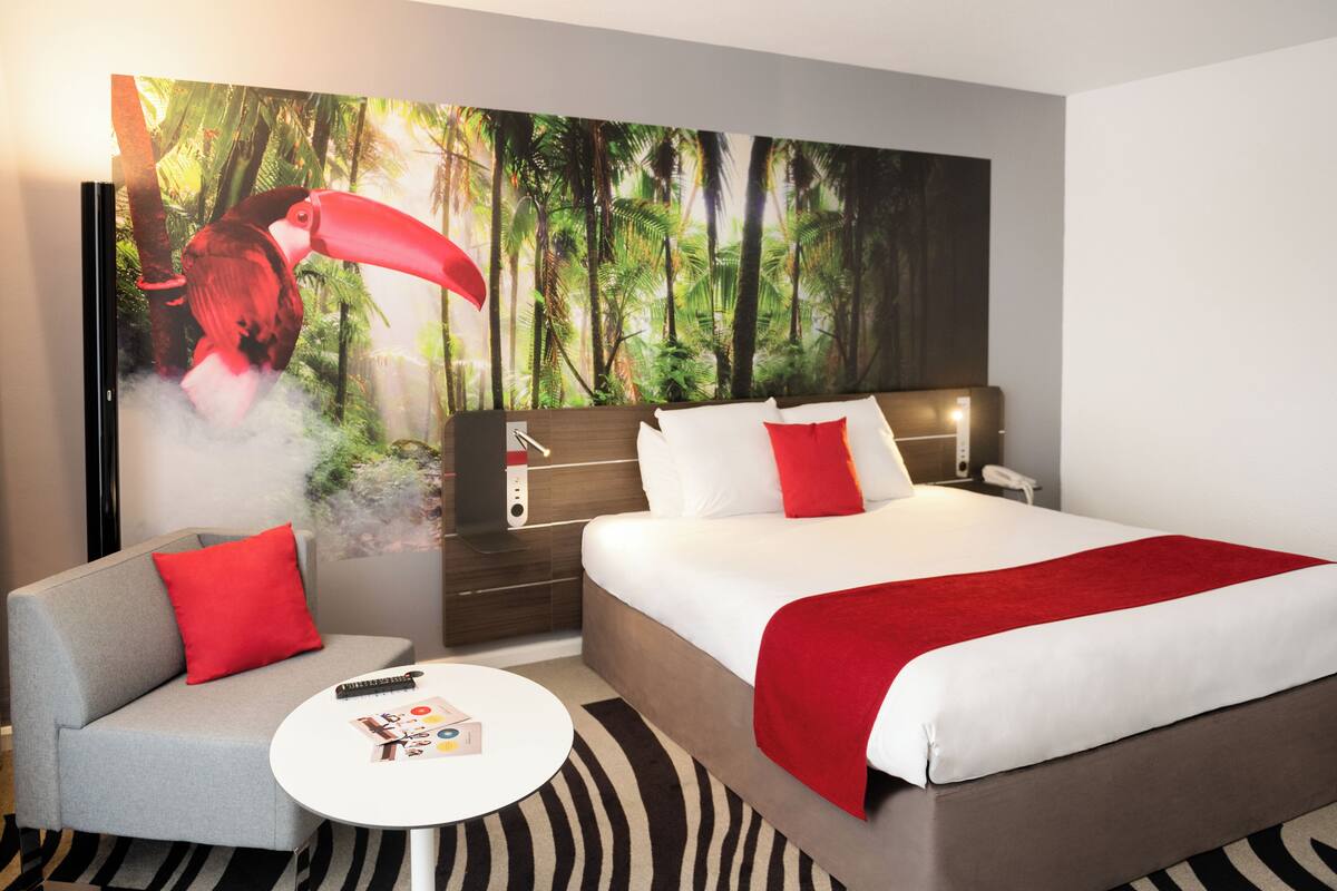 Chambre Exécutive, 1 lit double et 1 canapé-lit | 1 chambre, literie de qualité supérieure, minibar