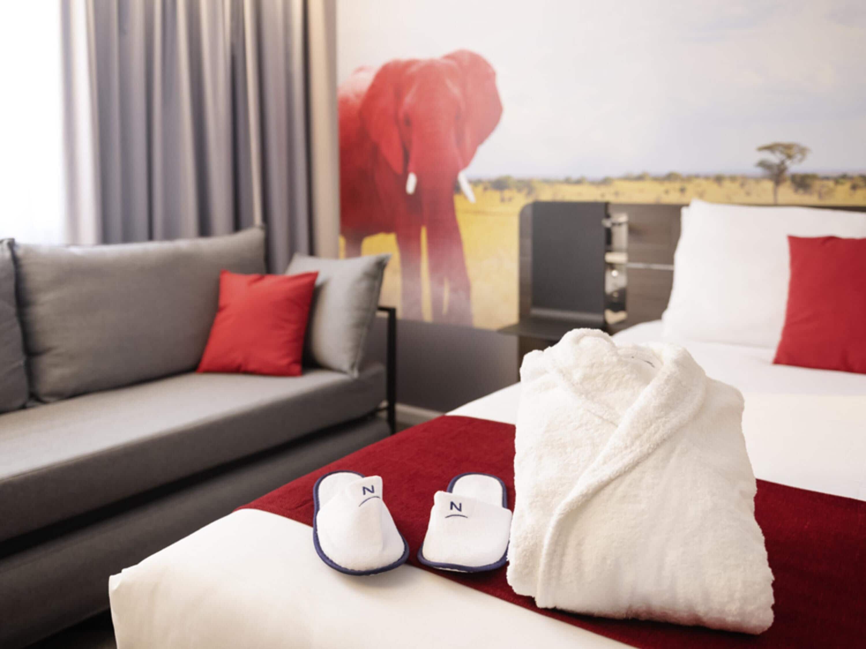 1 habitación, ropa de cama de alta calidad y minibar 