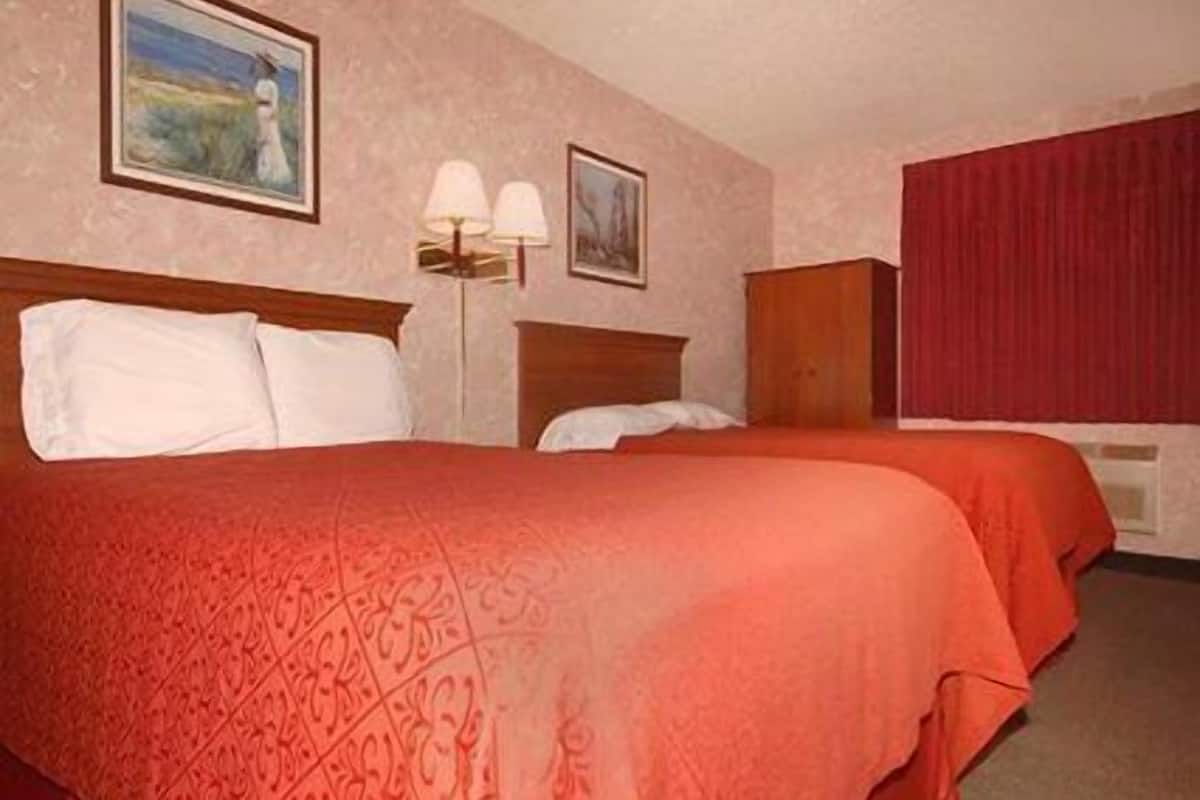 Standard Room, 2 Queen Beds, Non Smoking | Cribs/infant beds, rollaway beds, free WiFi, bed sheets