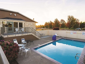 Seasonal outdoor pool