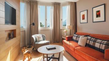 Suite, Seeblick | Wohnbereich