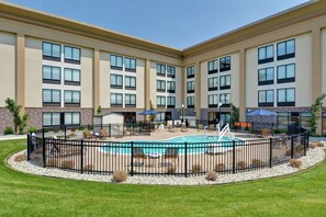 Seasonal outdoor pool