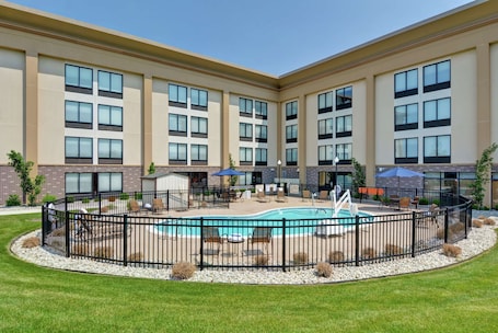 Seasonal outdoor pool