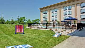 Seasonal outdoor pool