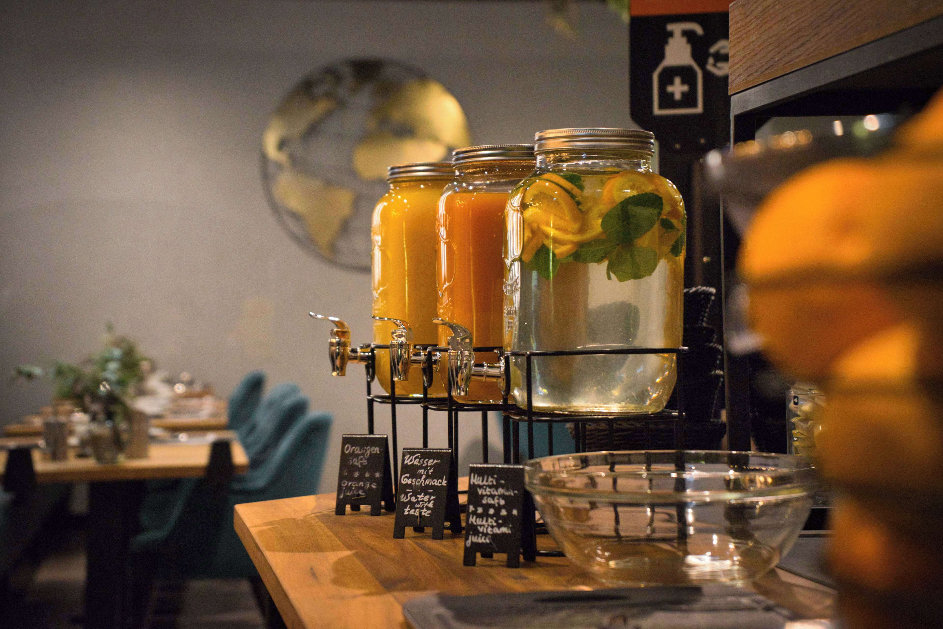 daily buffet breakfast (eur 18.5 per person)