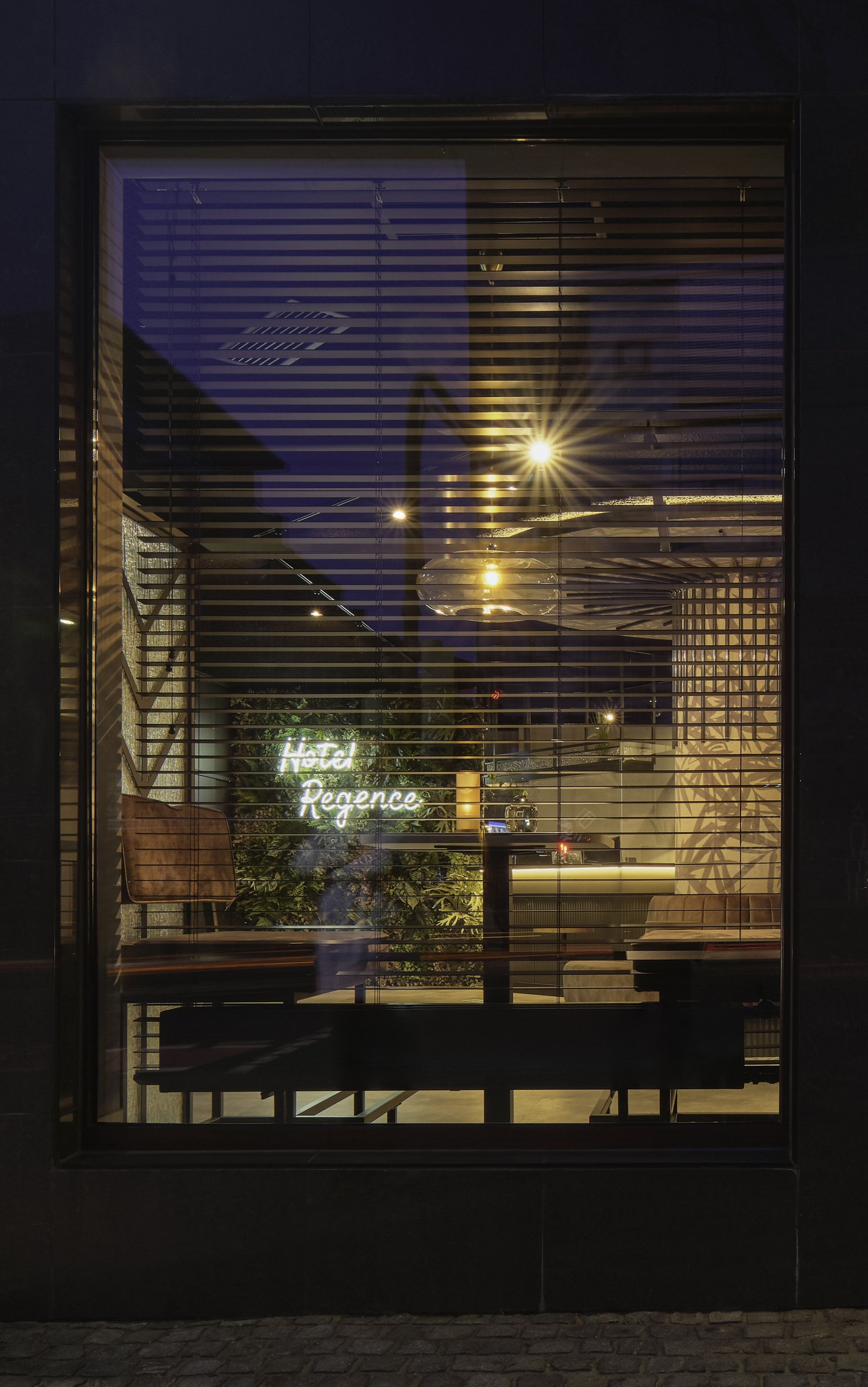 front of property – evening/night