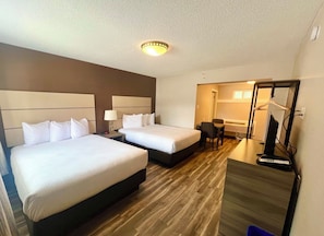 Chambre Deluxe, 2 grands lits, coin cuisine