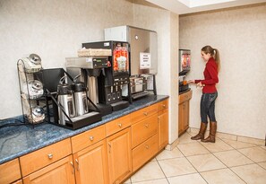 Petit déjeuner continental compris tous les jours