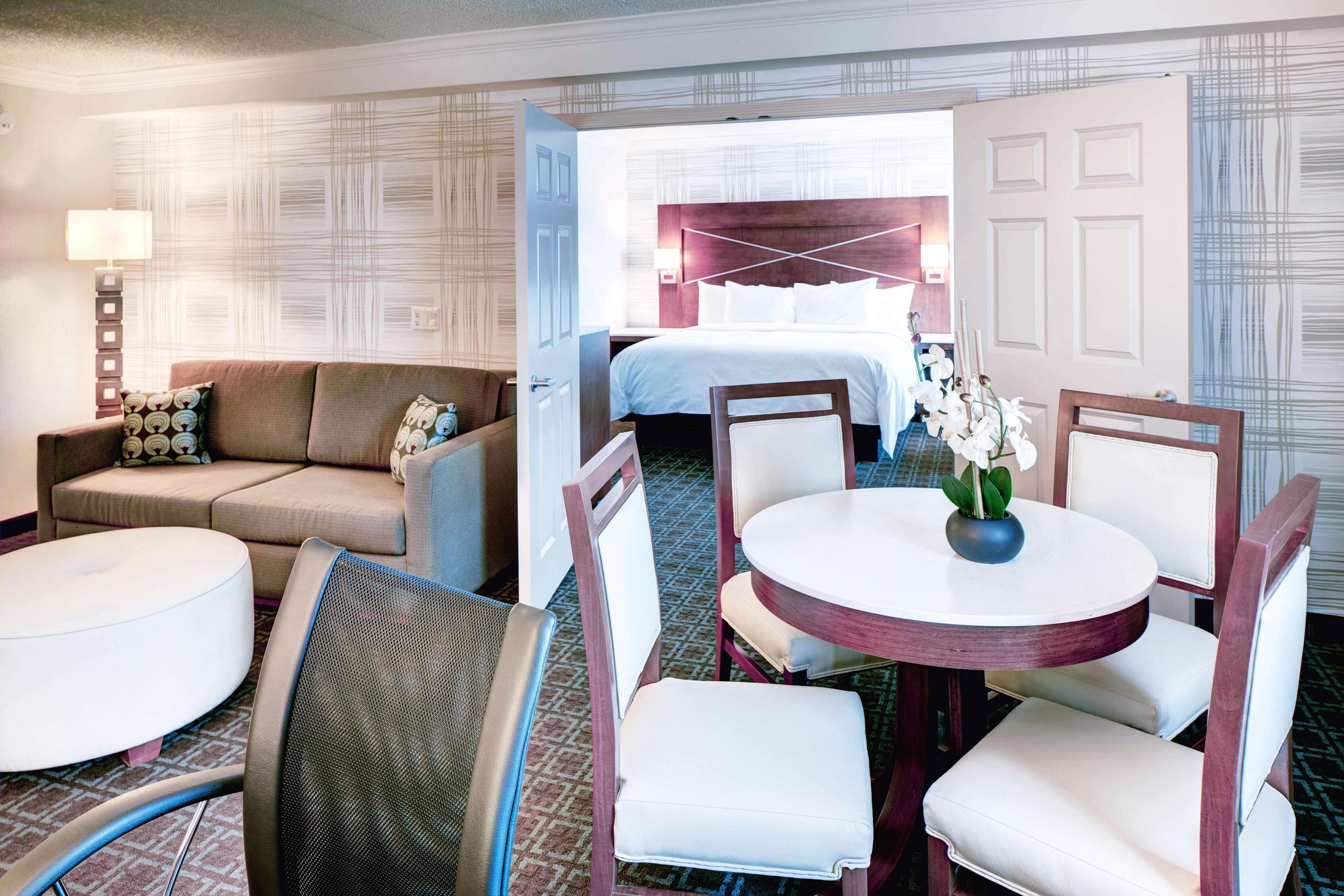 suite, 1 king bed with sofa bed (2 rooms) | premium bedding, down duvets, pillow-top beds, in-room safe