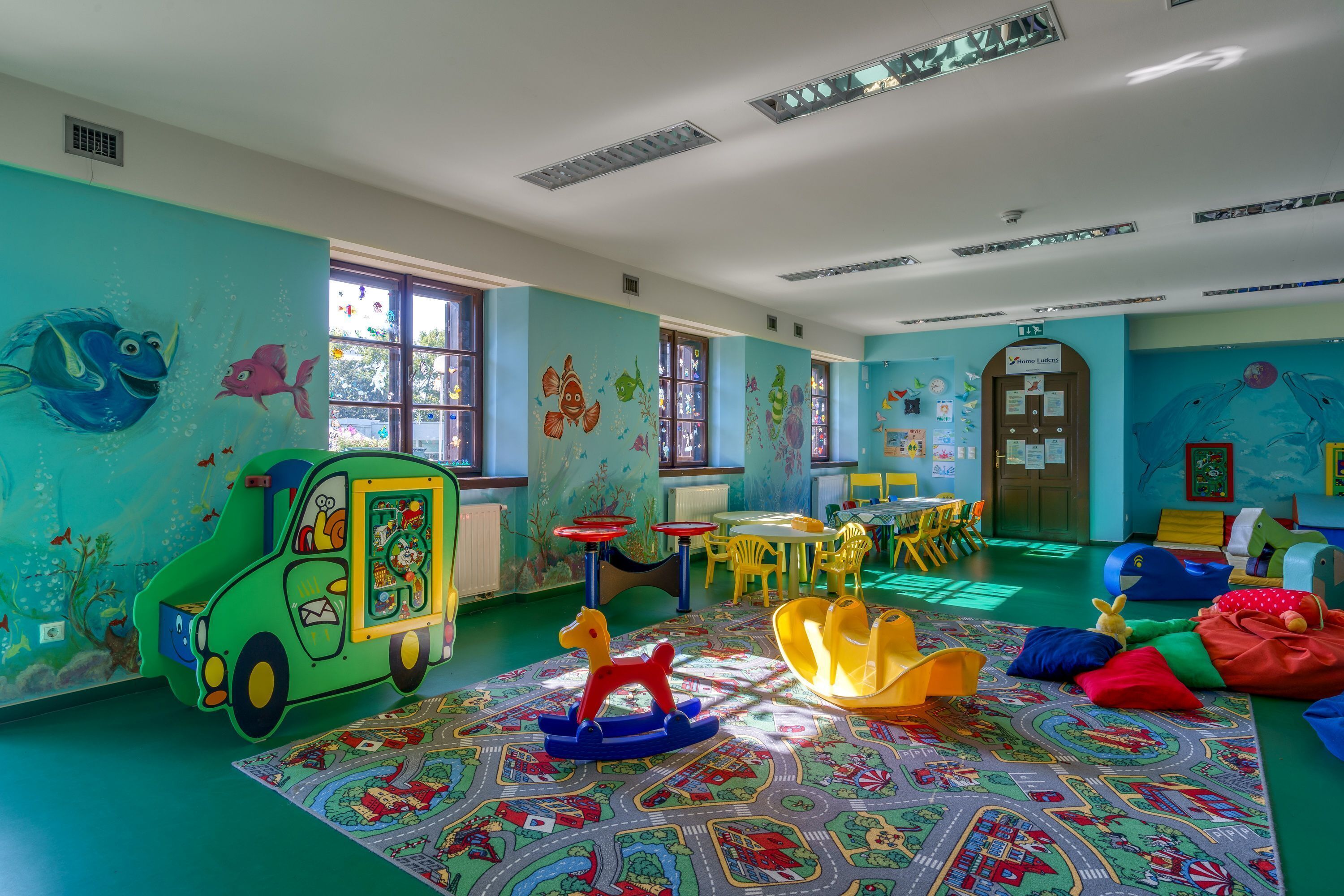 Area giochi per bambini (al coperto)