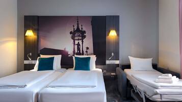 Premium bedding, in-room safe, desk, laptop workspace