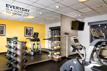 Gym at Staypineapple, Hotel FIVE, Downtown Seattle