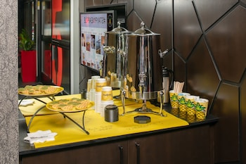 Coffee service at Staypineapple, Hotel FIVE, Downtown Seattle