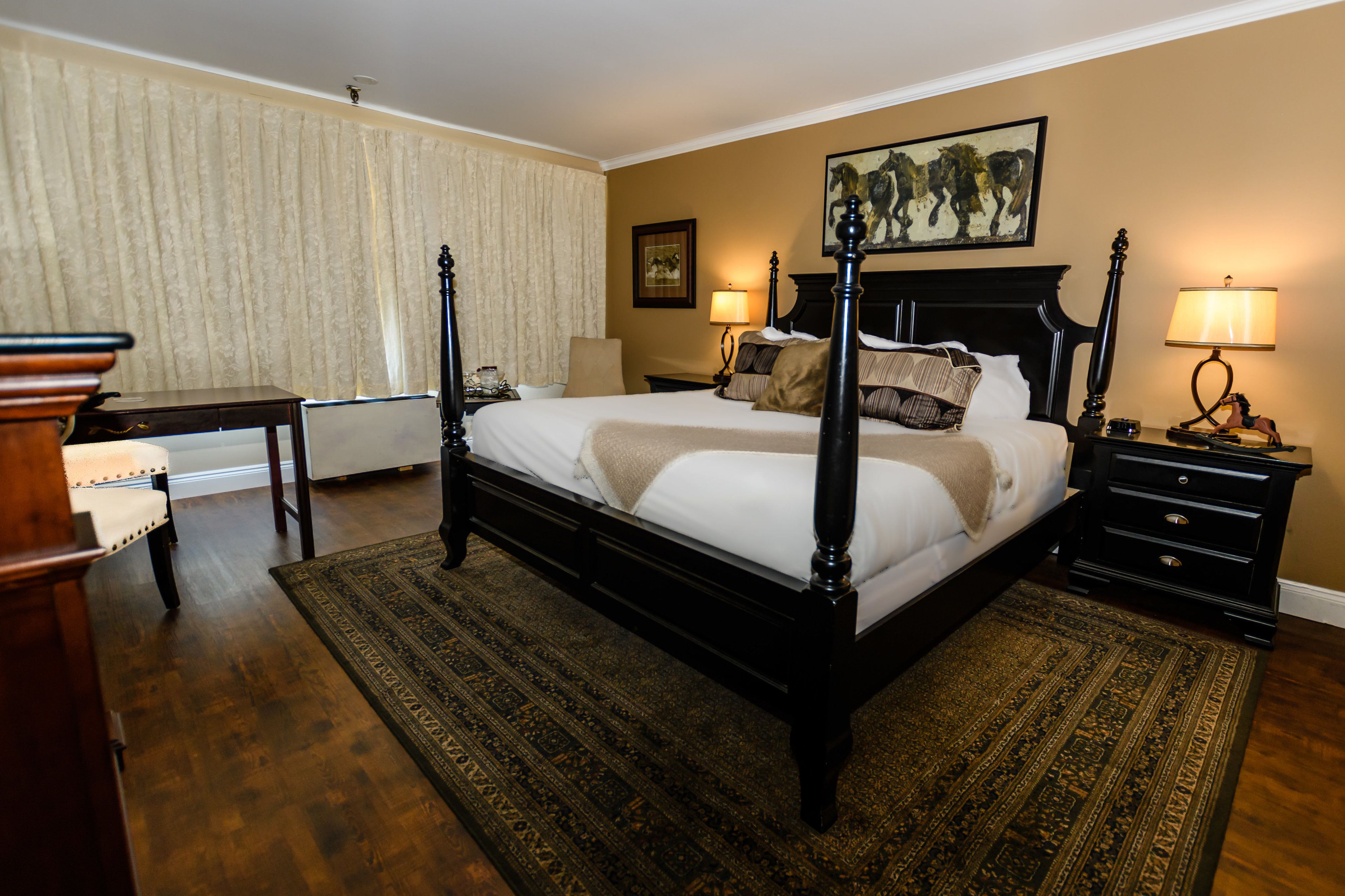 Room, 1 King Bed, Refrigerator & Microwave