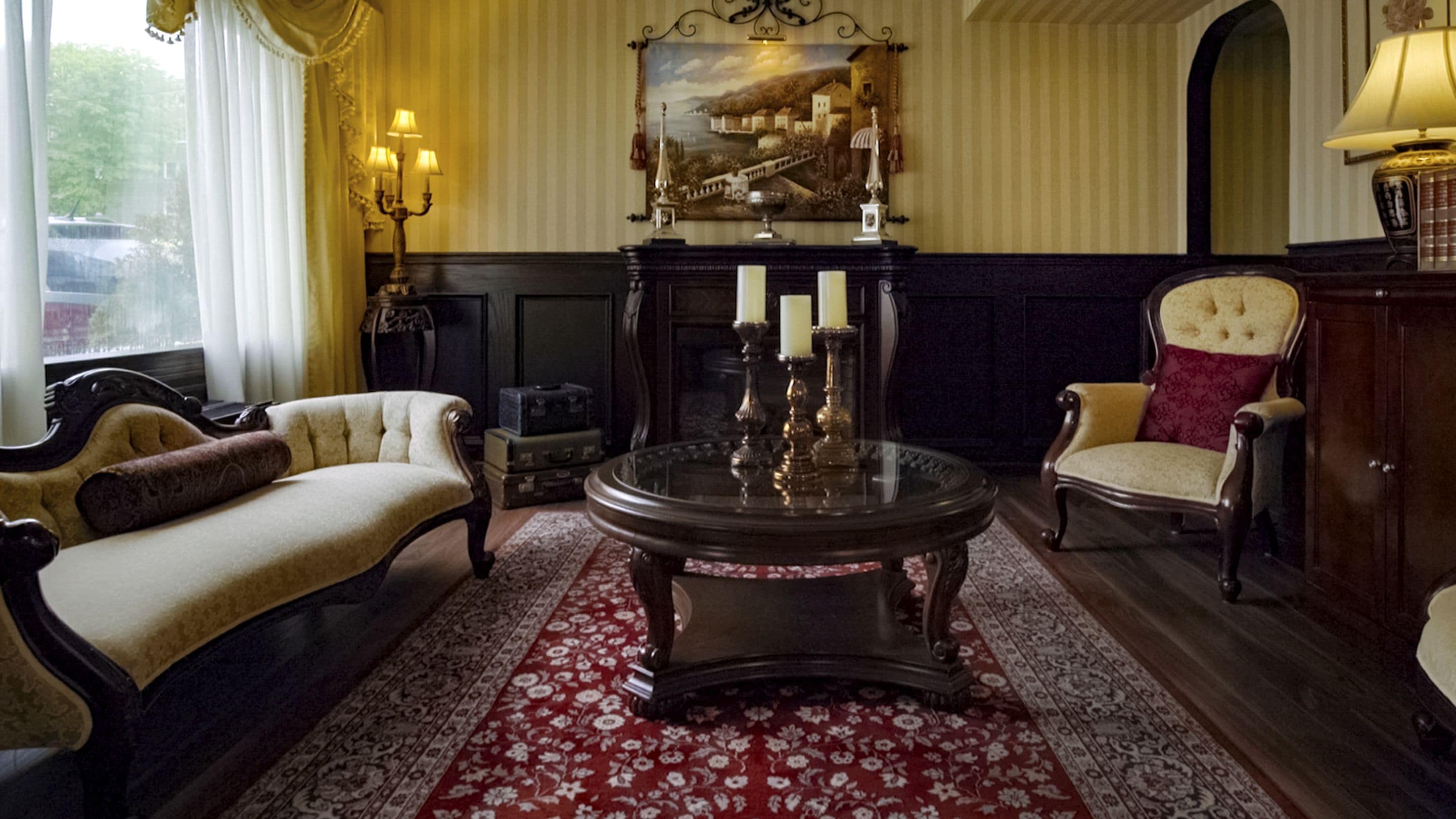 Sitzecke in der Lobby