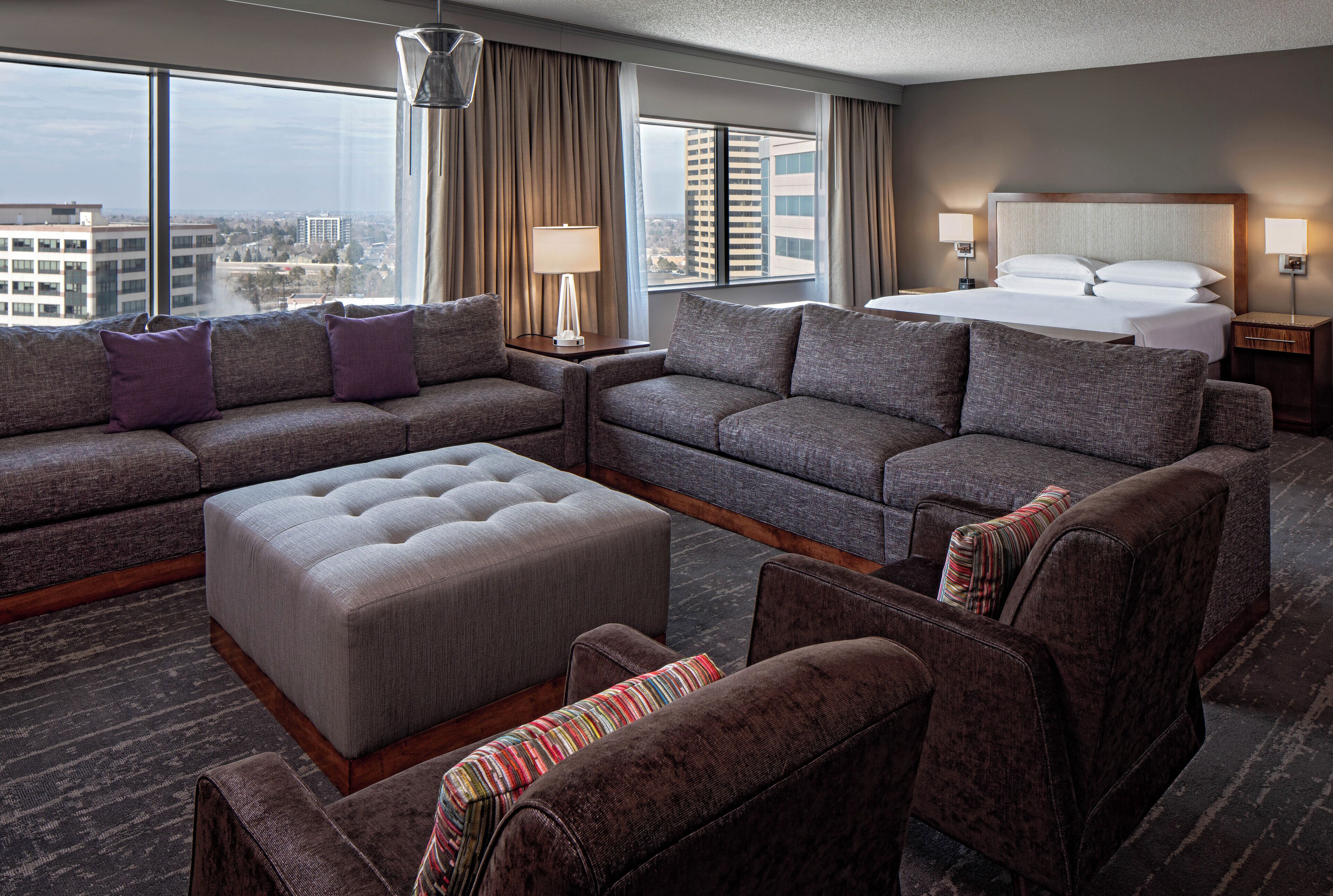 Suite (Hospitality) | Premium bedding, down comforters, pillowtop beds, in-room safe