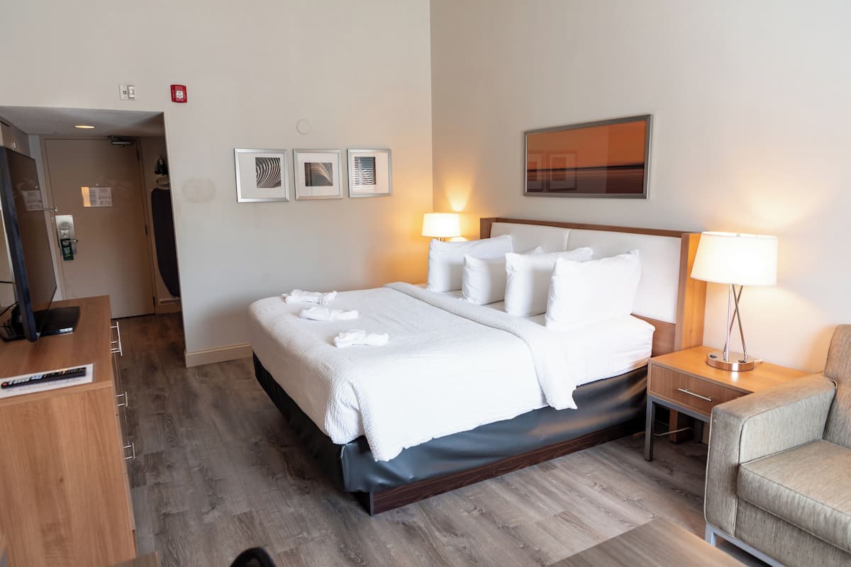Superior Double Room | Desk, laptop workspace, blackout curtains, iron/ironing board